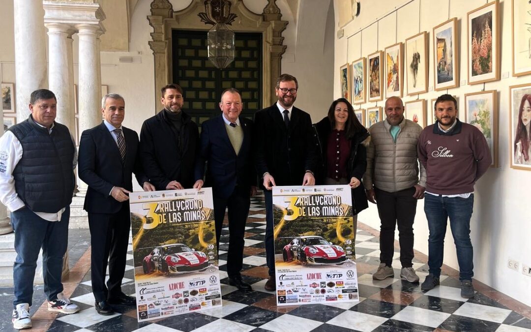 Fuente Obejuna acogerá el III Rallycrono de Las Minas los días 20 y 21 de marzo