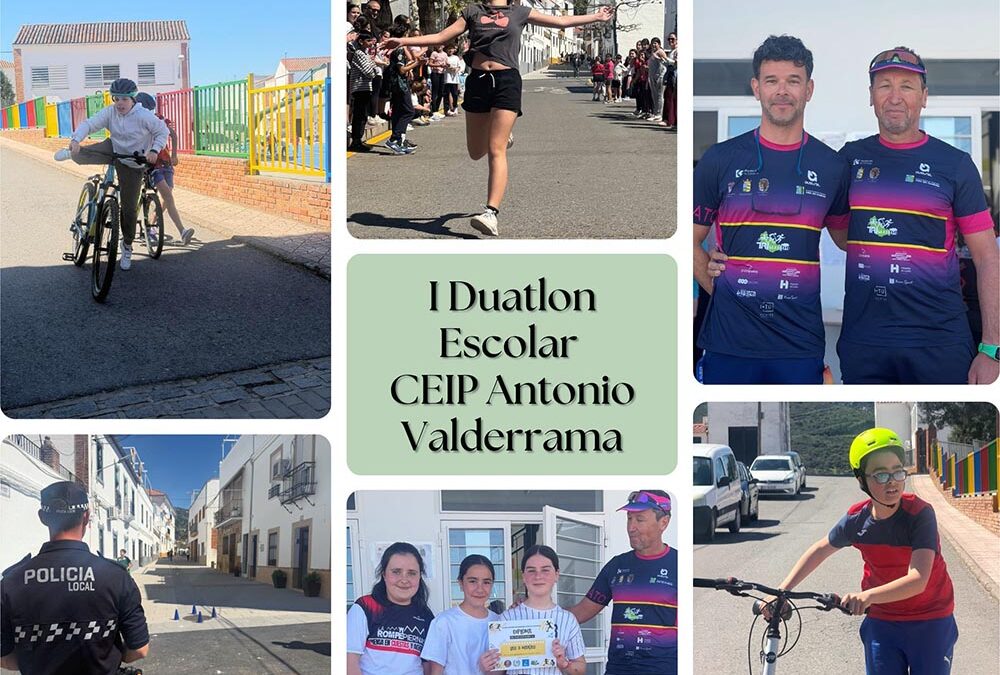 Espiel reúne a jóvenes deportistas en el I Duatlón Escolar “Antonio Valderrama”