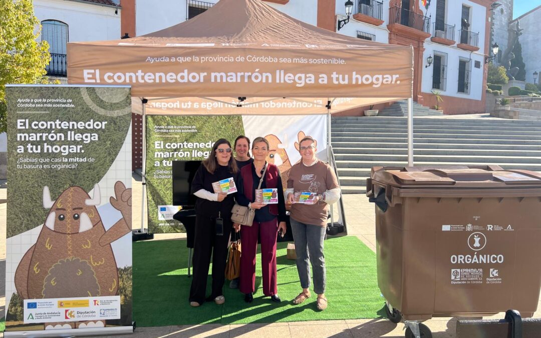 EPREMASA impulsa en Fuente Obejuna una campaña para fomentar el uso del contenedor marrón