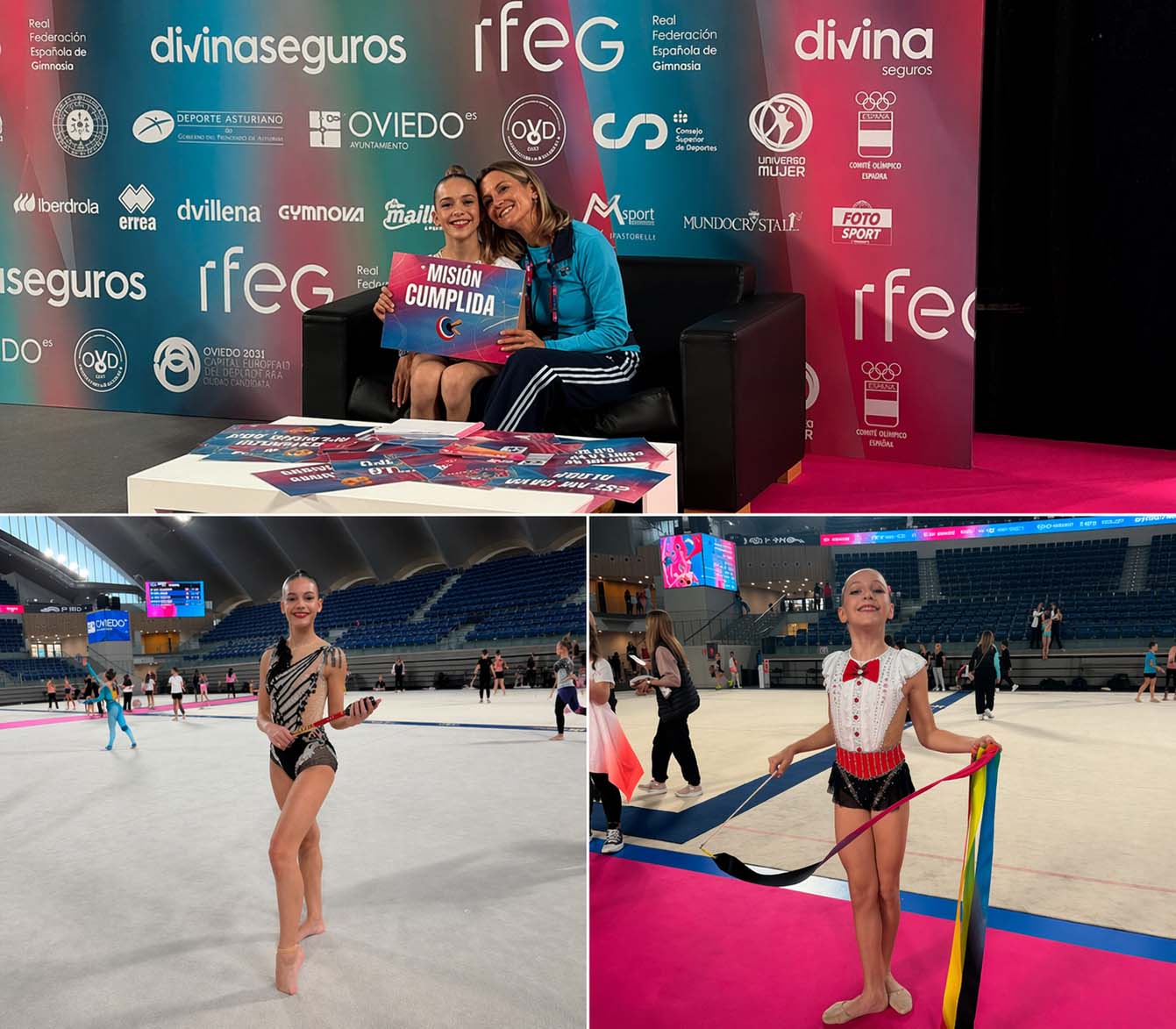 Gimnasia Rítmica 30 Grados en el Campeonato de España Base