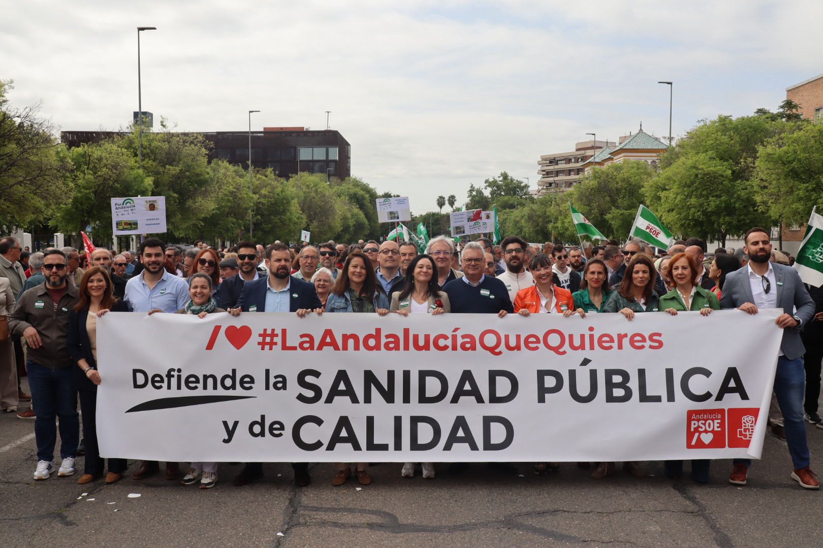 Manifestacion por la sanidad pública