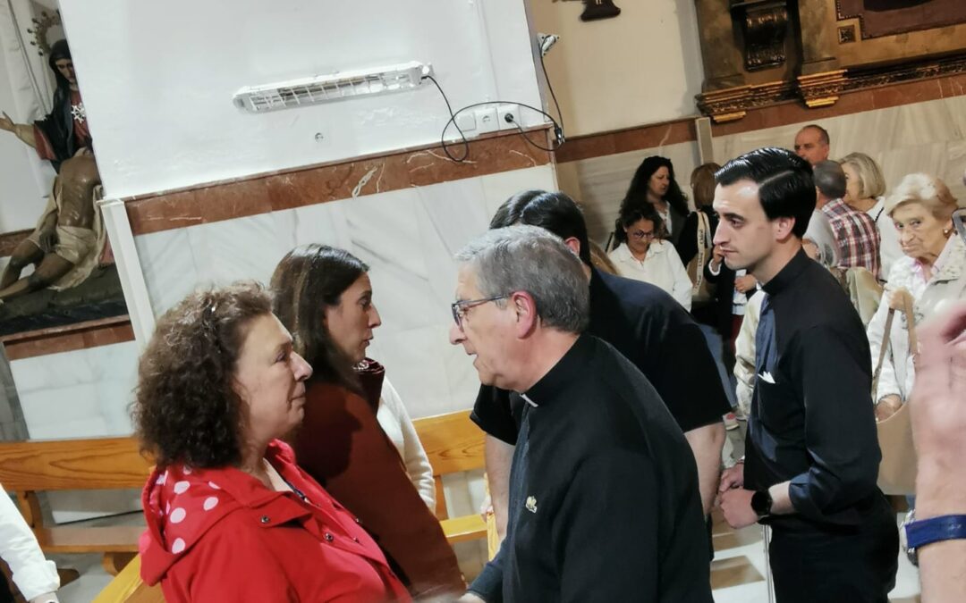 El emotivo agradecimiento de las familias de Javier Marañón y David Ballesta por el rosario celebrado en Santa Bárbara
