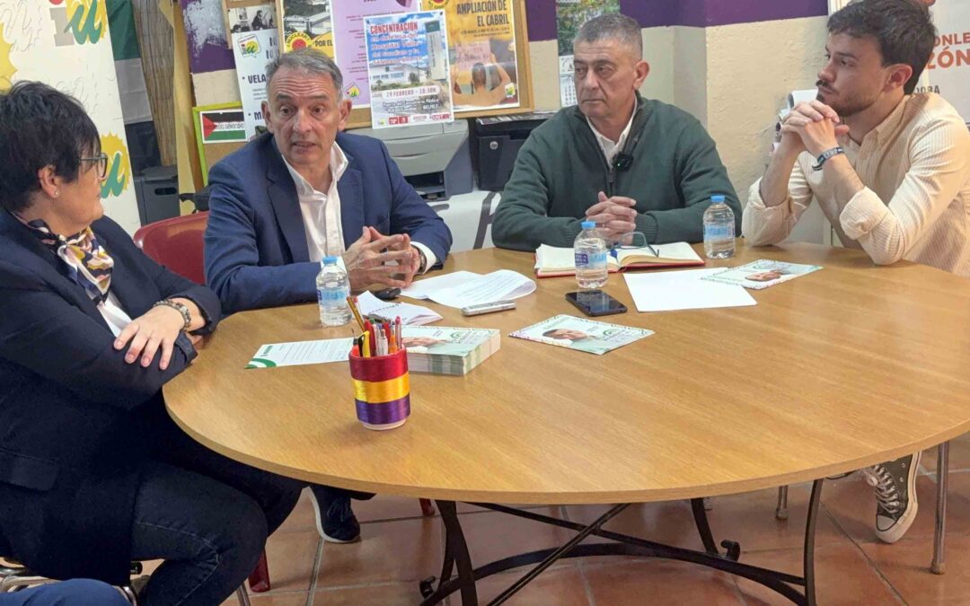 IU denuncia el abandono del Guadiato y exige un plan urgente contra la despoblación