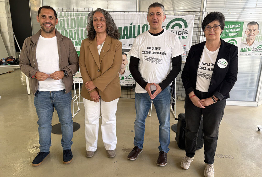Por Andalucía acusa a Moreno Bonilla de “abandonar” el Guadiato y alerta del deterioro de la sanidad, el agua y las infraestructuras