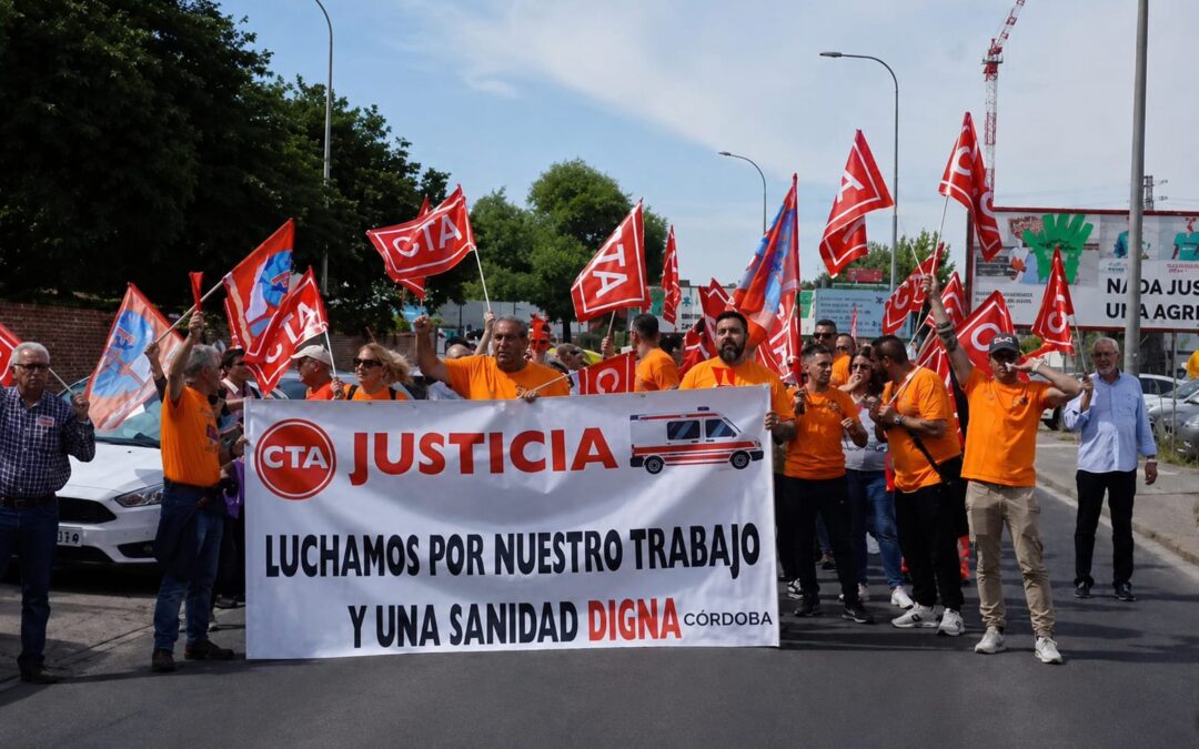 CTA denuncia que la sentencia sobre el transporte sanitario en Córdoba confirma abusos laborales y reconoce derechos reclamados por la plantilla
