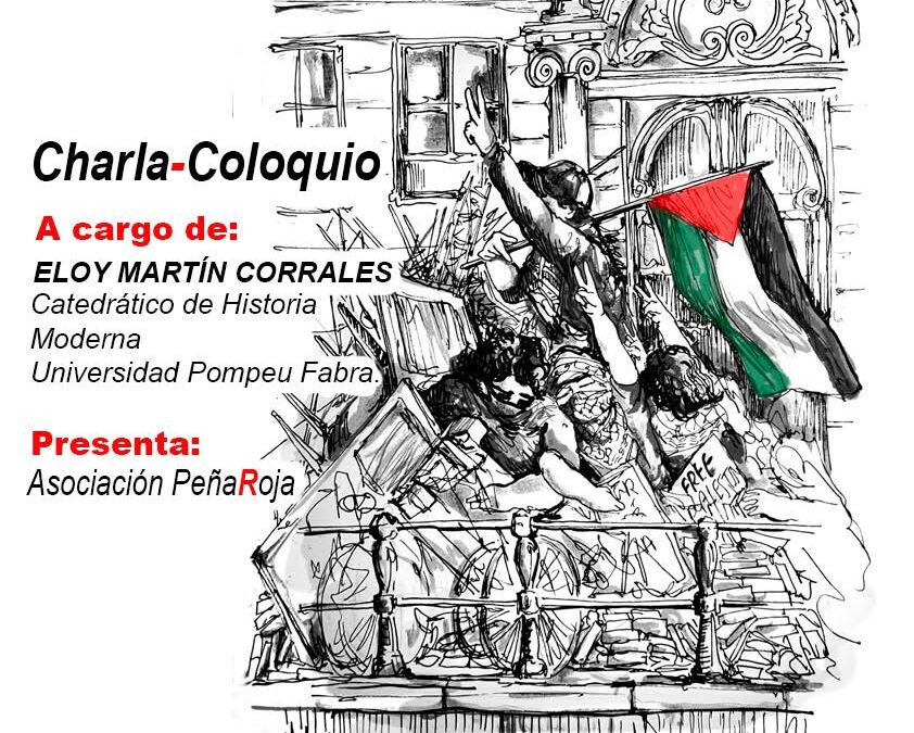 Asociación Peña Roja organiza en Peñarroya una charla-coloquio sobre Palestina y su evolución histórica