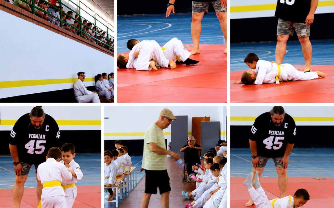 El judo llena de emoción el pabellón de Peñarroya-Pueblonuevo en homenaje a Rafael Murillo Sosa