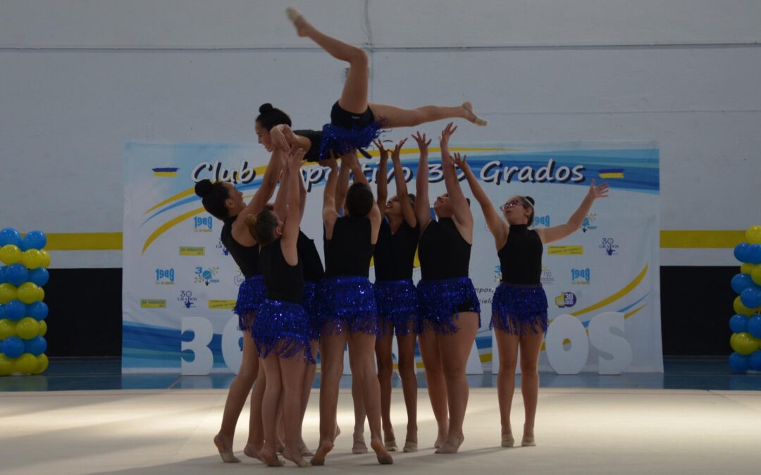 El Festival 30 Grados convierte Peñarroya-Pueblonuevo en una fiesta de la gimnasia rítmica