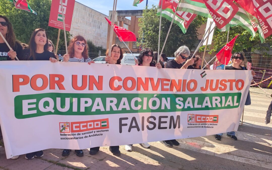 CCOO resalta que las movilizaciones de la plantilla de Faisem fuerzan un acuerdo de mejora de sus condiciones laborales