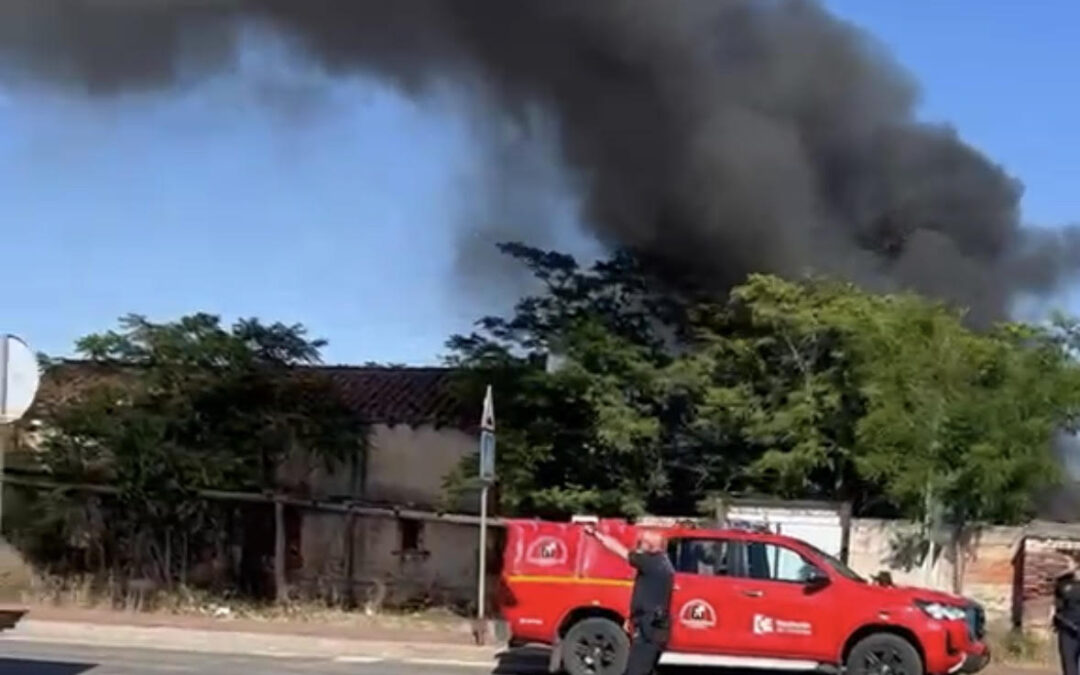 Suma y sigue: Un nuevo incendio junto a la Avenida Extremadura reaviva la preocupación en Peñarroya-Pueblonuevo