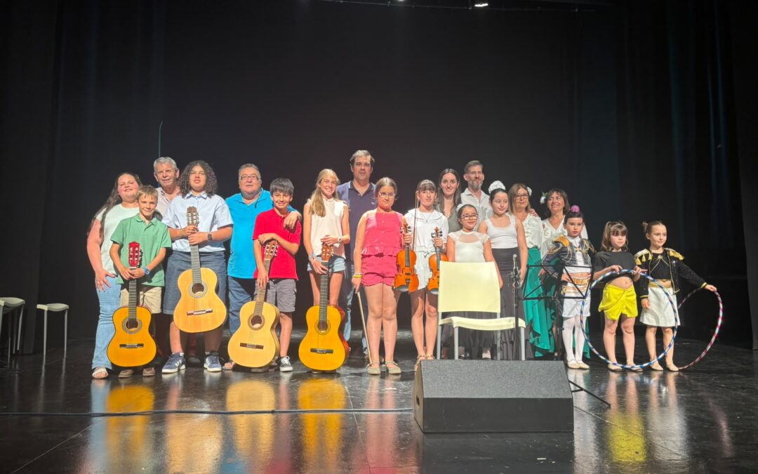 La música y la danza protagonizan una brillante audición de fin de curso en la Casa de la Cultura de Peñarroya-Pueblonuevo
