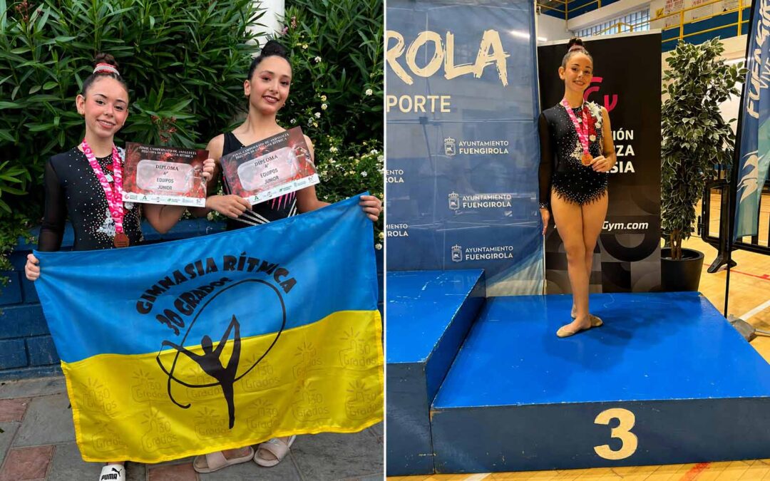 Gimnasia Rítmica 30 Grados conquista un bronce y tres diplomas en la Final Precopa de Andalucía.