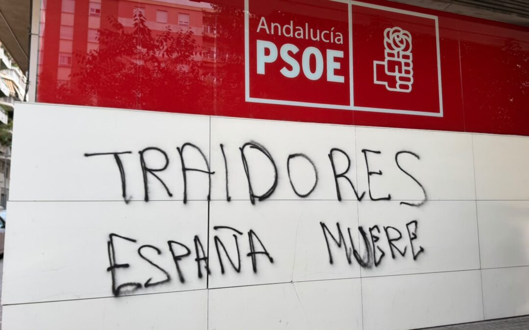 CRESPÍN CONDENA EL NUEVO ATAQUE A LA SEDE DEL PSOE PROVINCIAL Y REIVINDICA LA CONVIVENCIA DEMOCRÁTICA FRENTE AL ODIO