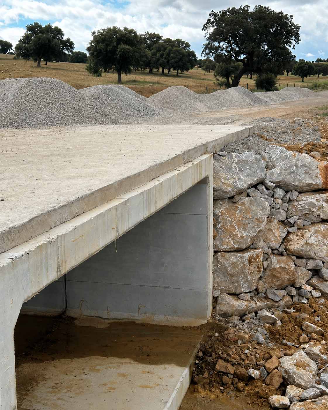 Puente sin proteccion