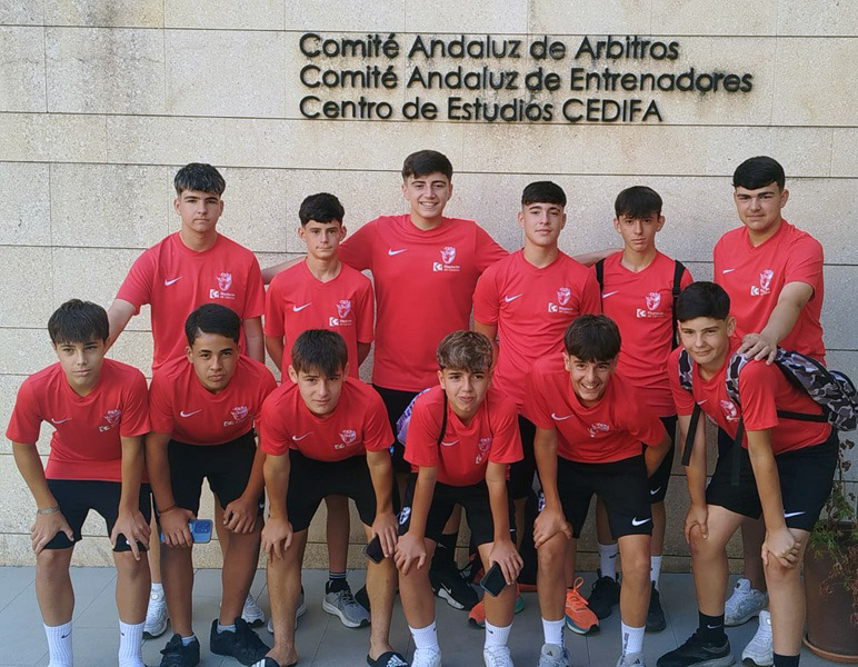 La selección cordobesa infantil finalizó invicta en el torneo disputado en Rota y contó con una destacada representación peñarriblense