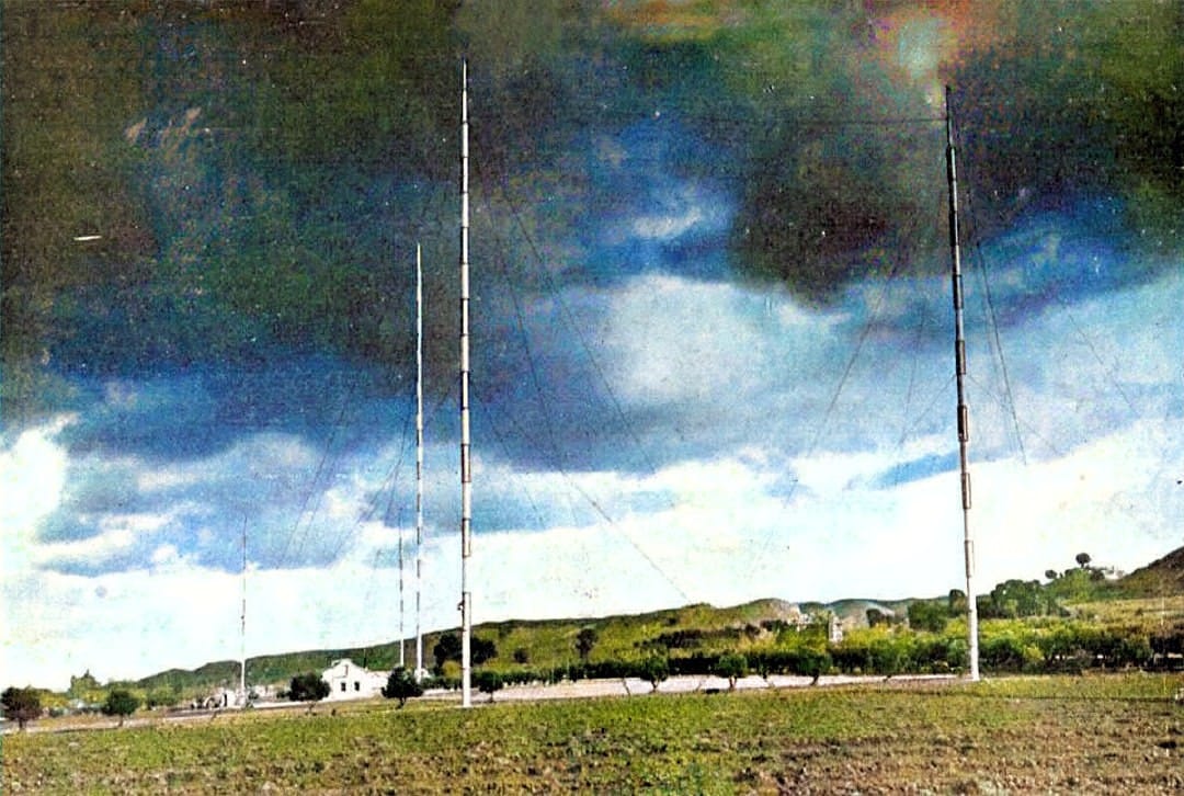 Torres y Antenas del Centro Emisor de Onda Corta de Transradio (Aranjuez)