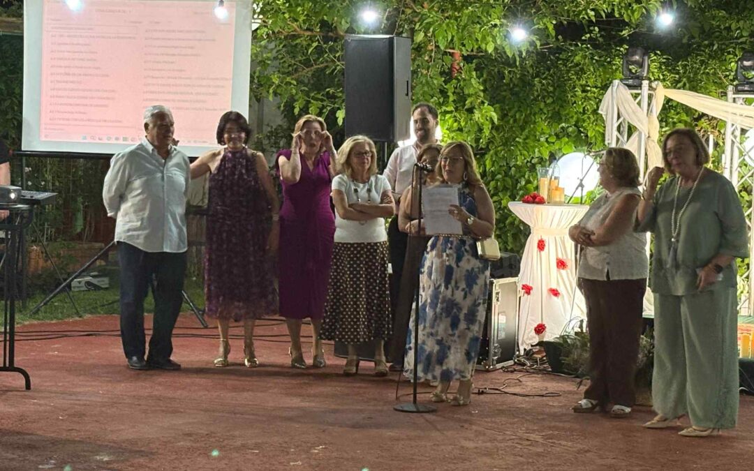 Unas 180 personas arropan la V Cena Benéfica de la AECC de Belmez en su 25.º aniversario