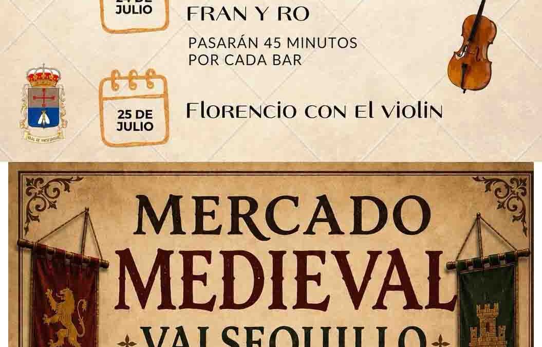 Valsequillo vivirá un intenso fin de semana con la Ruta de la Tapa y el Mercado Medieval