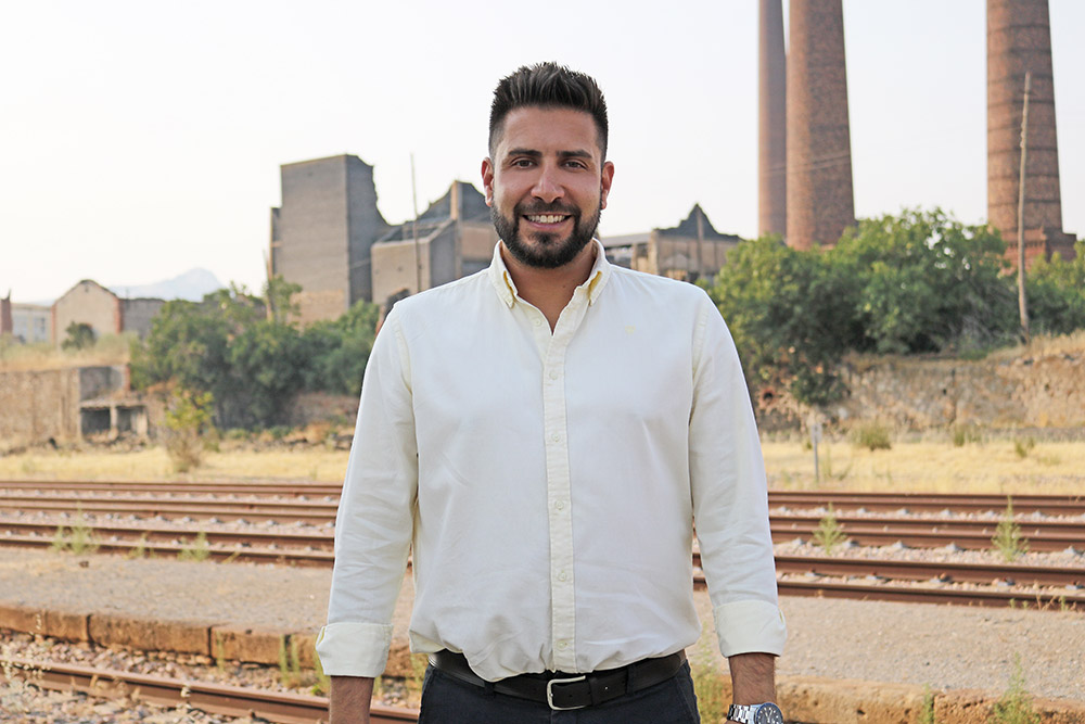 Víctor Manuel Pedregosa, portavoz del PSOE en el Ayuntamiento de Peñarroya-Pueblonuevo