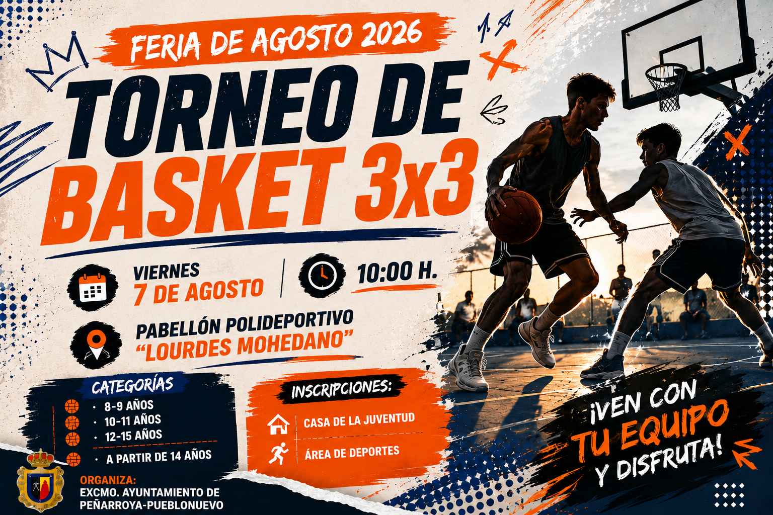 La Feria de Agosto 2026 apuesta por el deporte y la diversión entre los más jóvenes