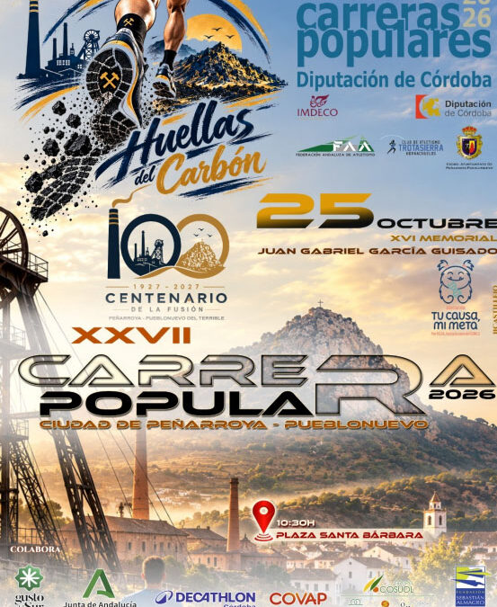 Peñarroya-Pueblonuevo prepara su XXVII Carrera Popular, que se celebrará el 25 de octubre