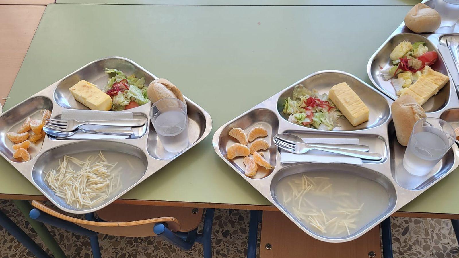 Comida casera frente a la “mala calidad” del comedor escolar