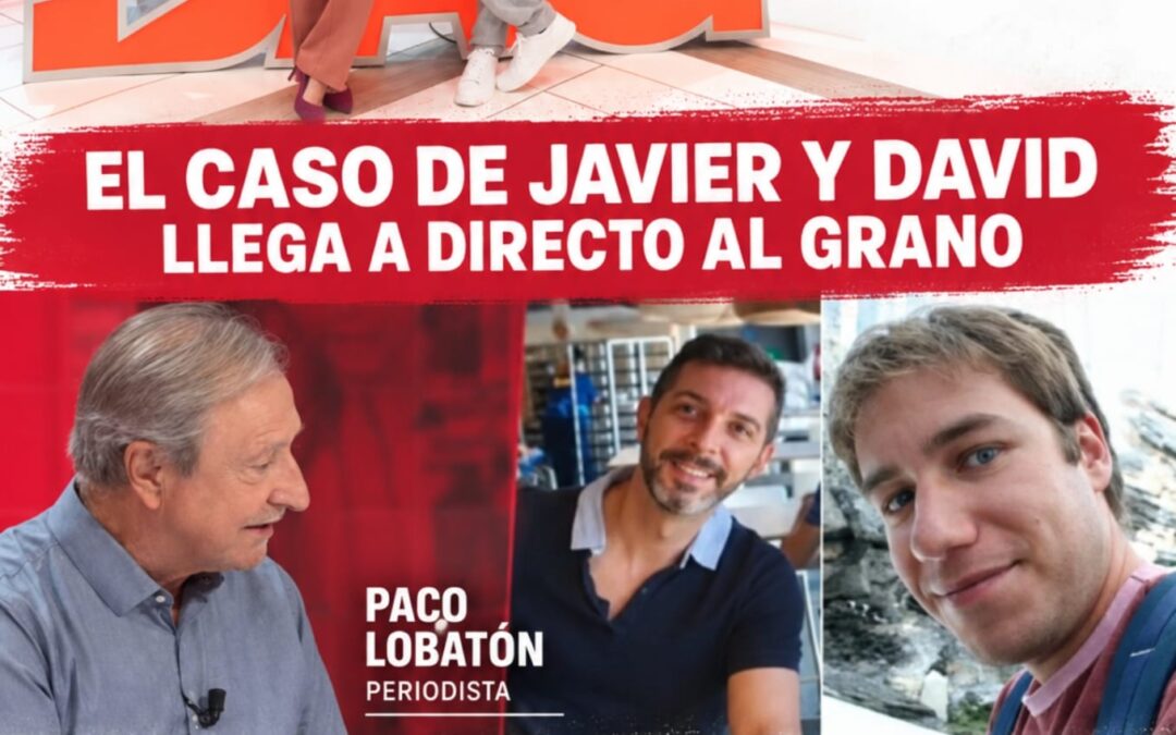 El caso de Javier y David llegará este miércoles a «Directo al grano» en La 1