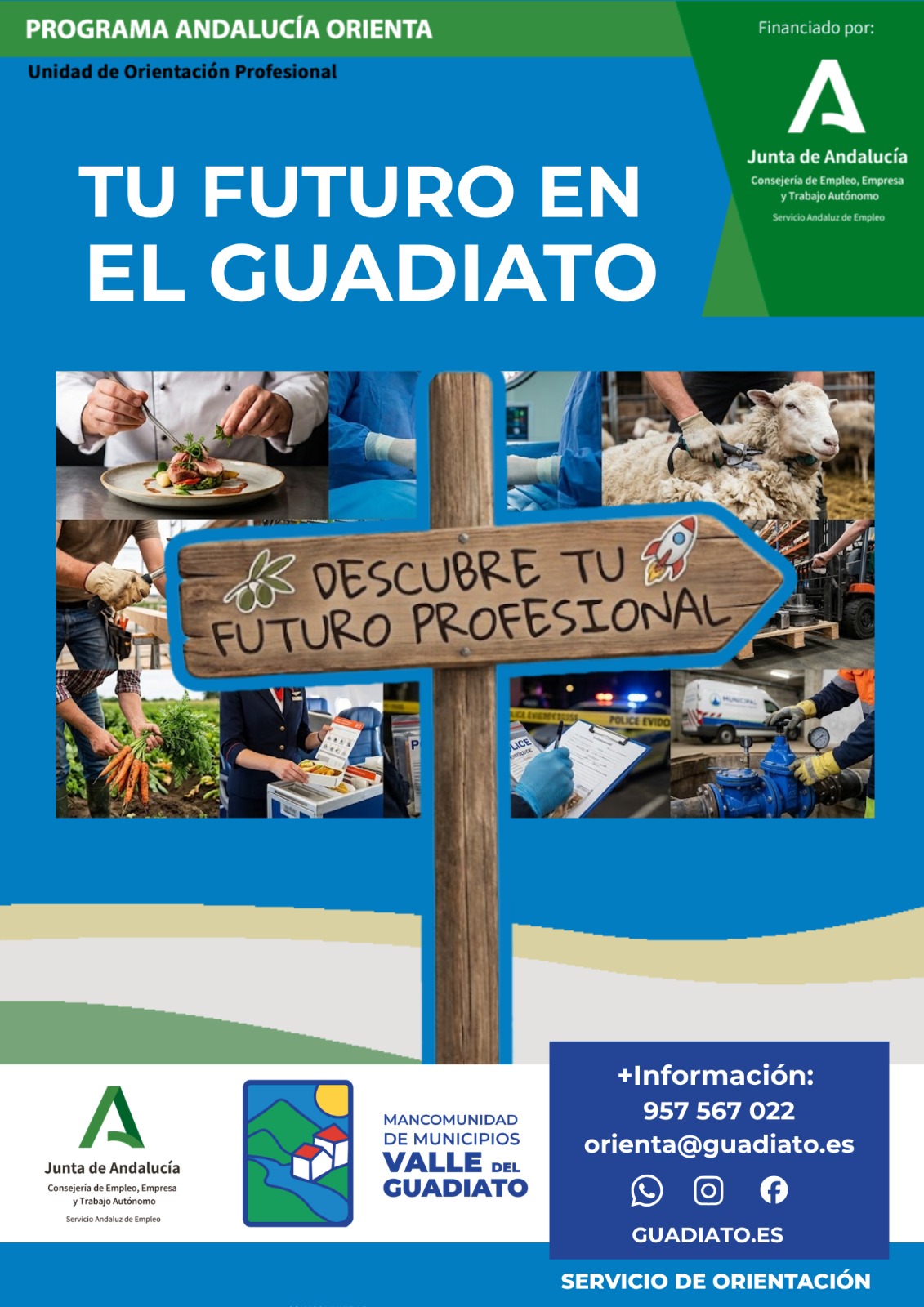 Andalucía Orienta ofrece asesoramiento laboral gratuito en el Valle del Guadiato