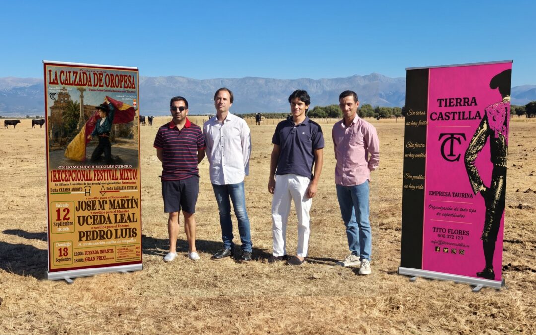 La Calzada de Oropesa celebrará un festival taurino en homenaje al novillero Nicolás Cubero
