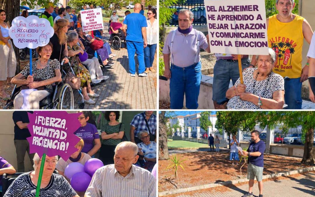 Peñarroya-Pueblonuevo conmemora el Día Mundial del Alzheimer con una lectura de manifiesto