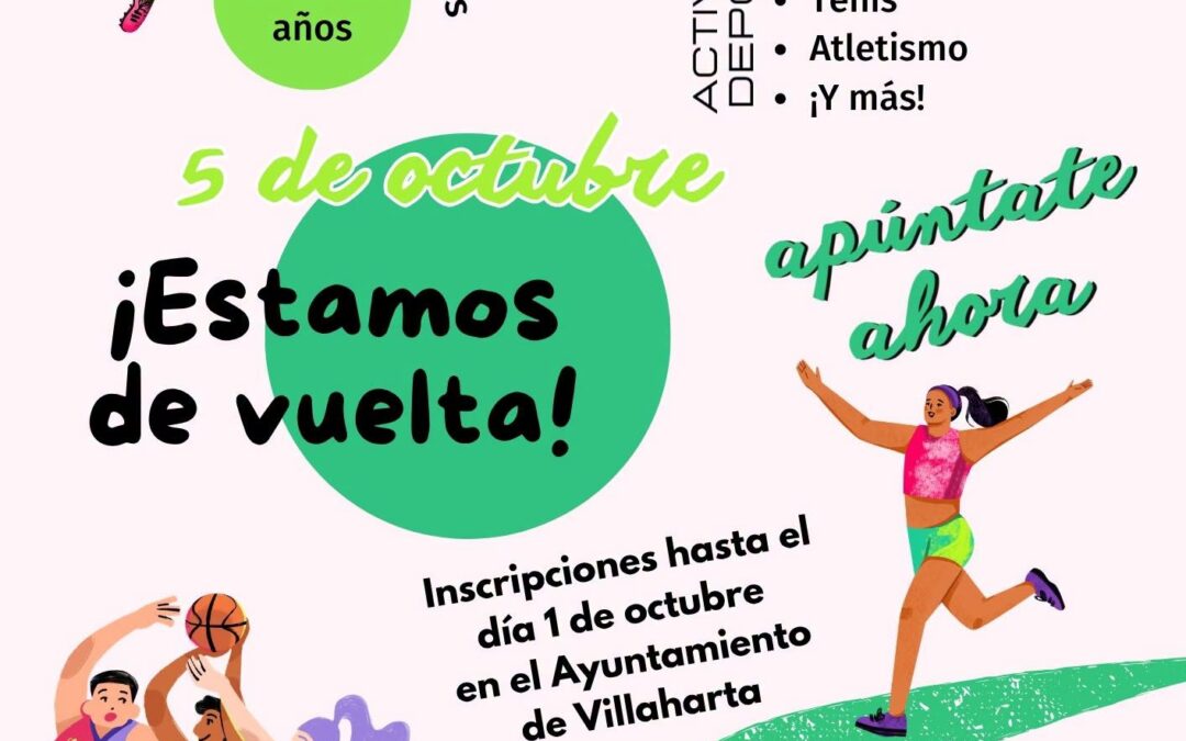 Villaharta abre las inscripciones para sus escuelas deportivas