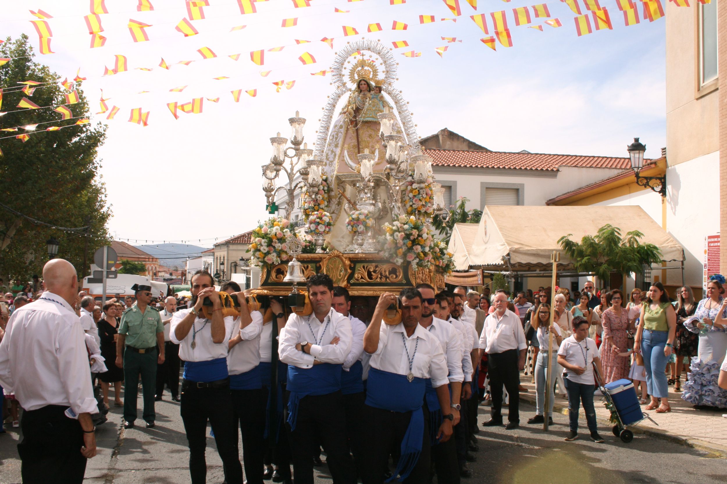 La Virgen del Rosario contará este año con caballistas locales abriendo su cortejo procesional