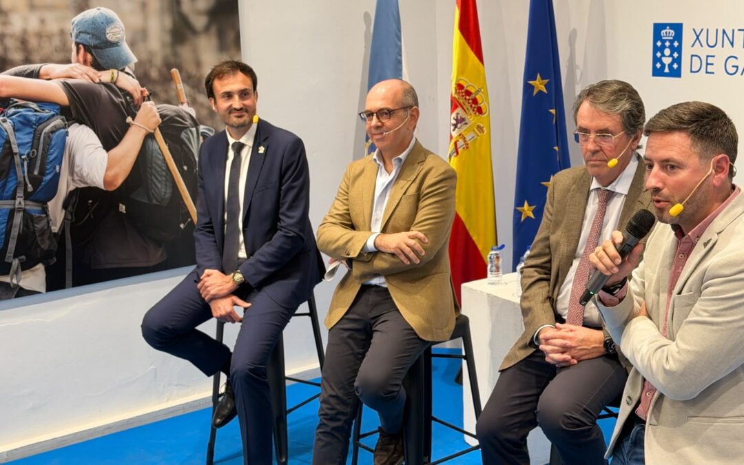 Villanueva de Córdoba y Cambados estrechan lazos en Madrid con el jamón ibérico y el albariño como protagonistas en vísperas de la Feria del Jamón de Bellota 100% ibérico de Los Pedroches