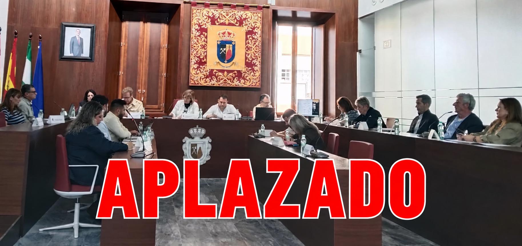 Aplazado el pleno ordinario de Peñarroya-Pueblonuevo por el luto oficial