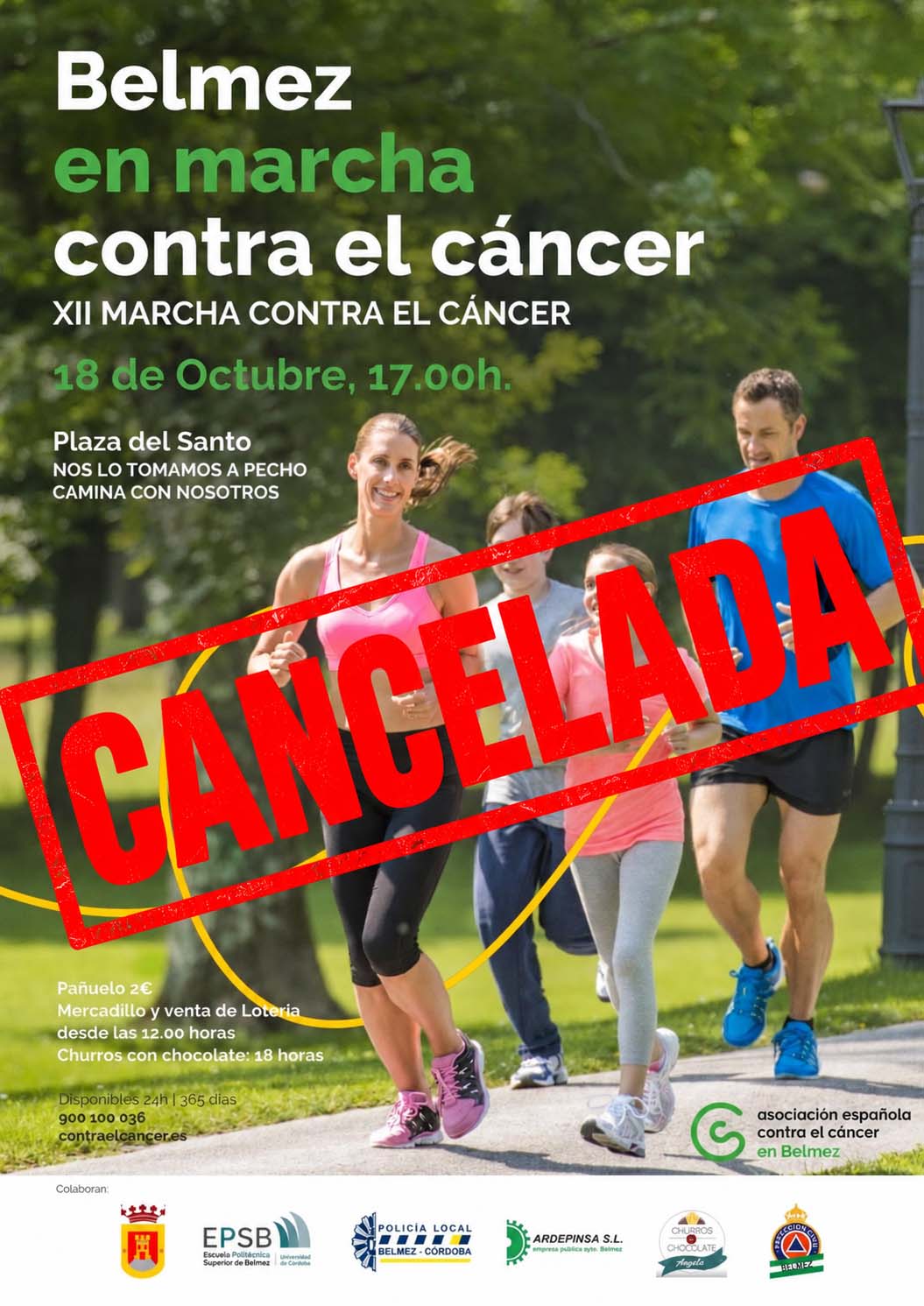 Belmez celebrará su XII Marcha contra el Cánter el próximo 18 de octubre