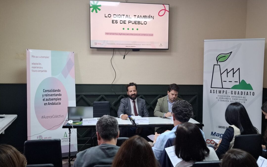 El comercio local se acerca a las herramientas digitales en una jornada de ASEMPE-GUADIATO