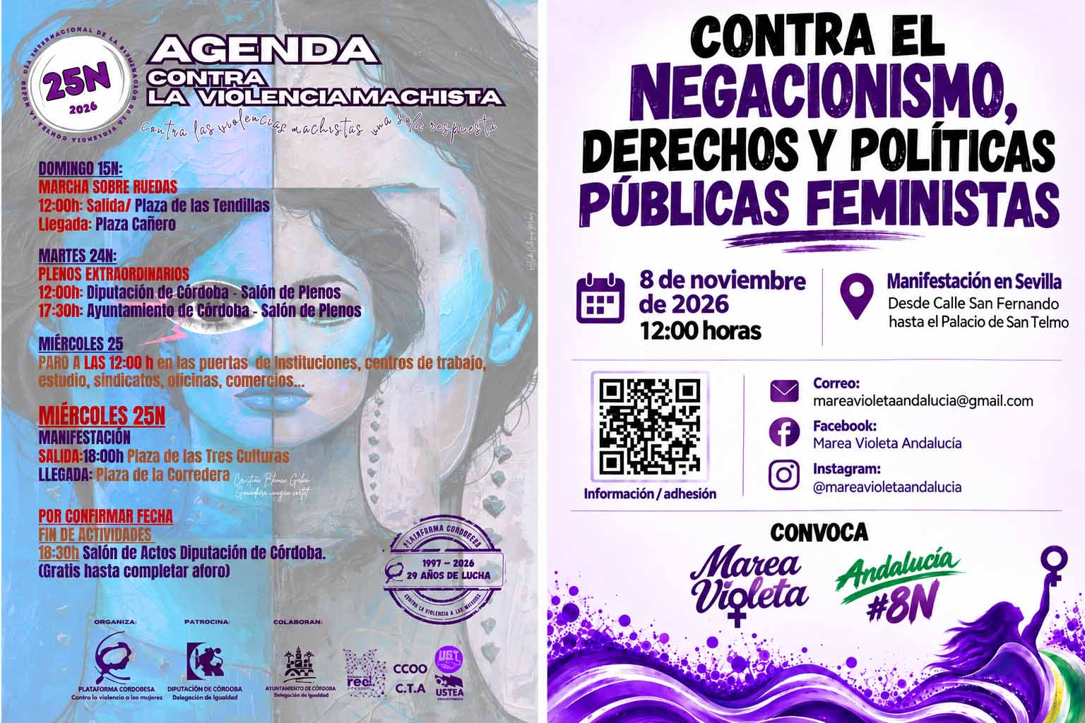 El Partido Verde califica de profundamente machista y reaccionario el modelo del PP y Vox y llama a desbordar las calles el 8N y el 25N
