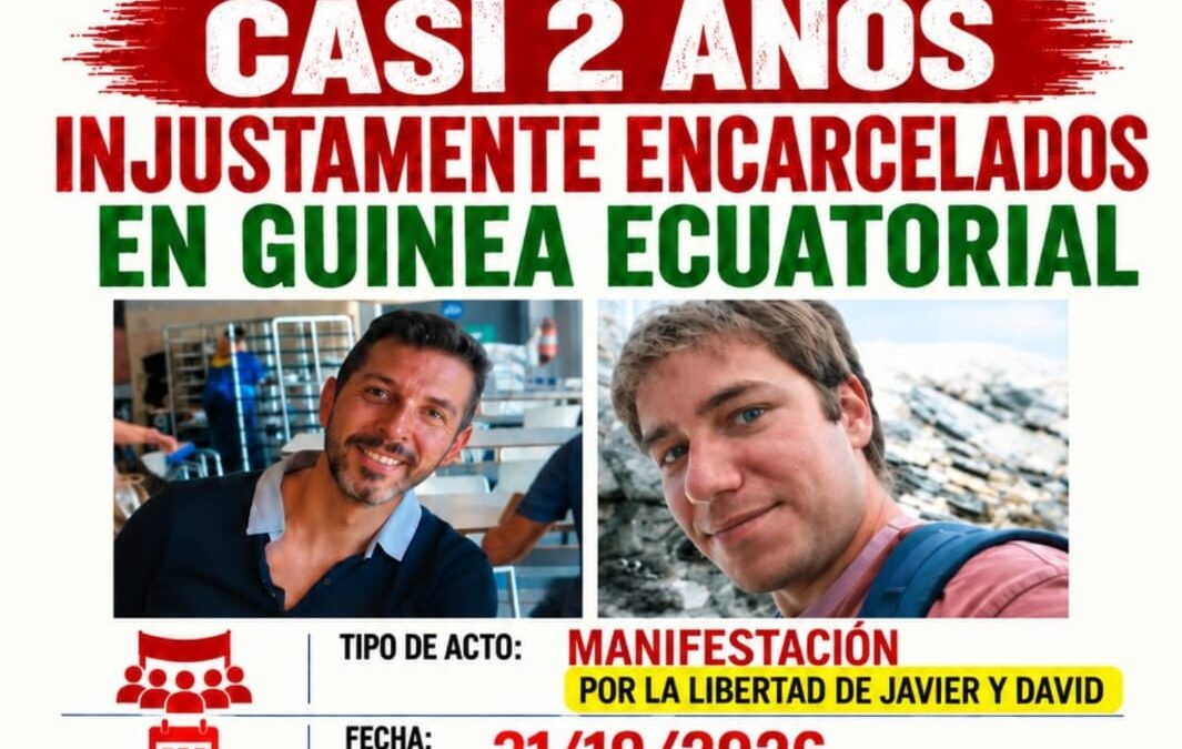 Córdoba se movilizará el 31 de octubre por la libertad de Javi y David
