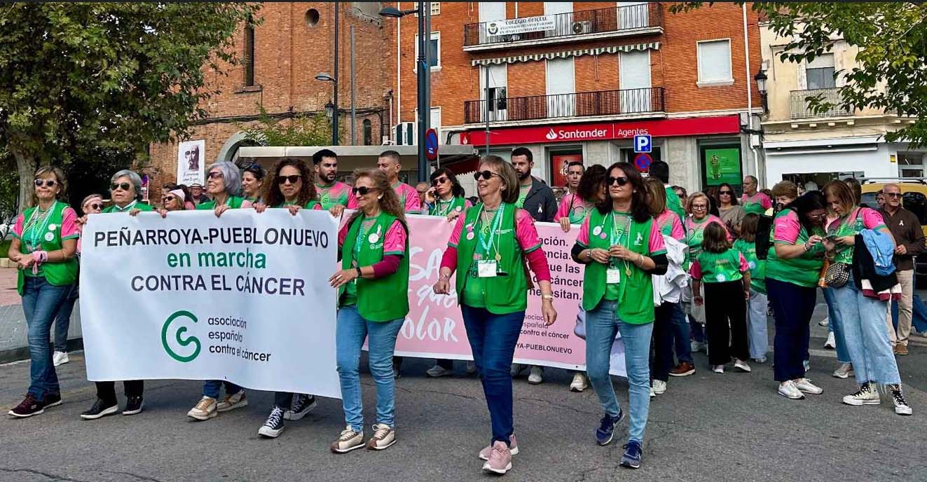 Peñarroya-Pueblonuevo celebrará el 24 de octubre una marcha rosa contra el cáncer de mama